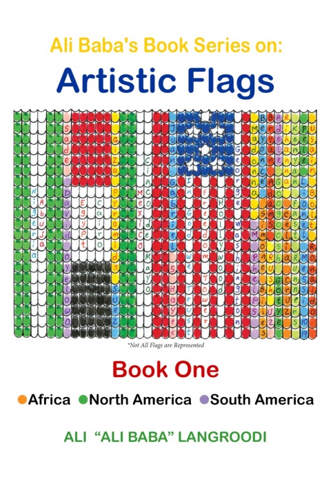Cover image for book Ali Baba's Book Series on: Artistic Flags - Book One: Africa. North America. South America