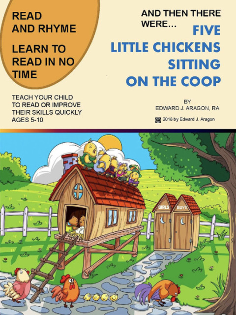 Cover image for book AND THEN THERE WERE FIVE LITTLE CHICKENS SITTING ON THE COOP