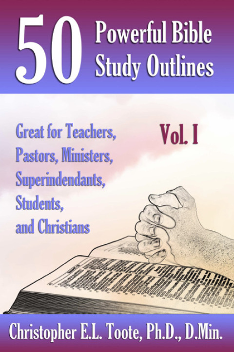 Cover image for book 50 POWERFUL BIBLE STUDY OUTLINES, VOL. 1