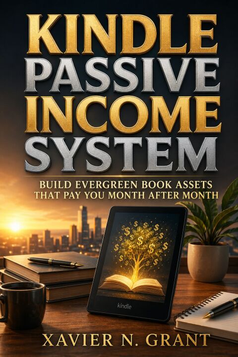 Cover image for book Kindle Passive Income System