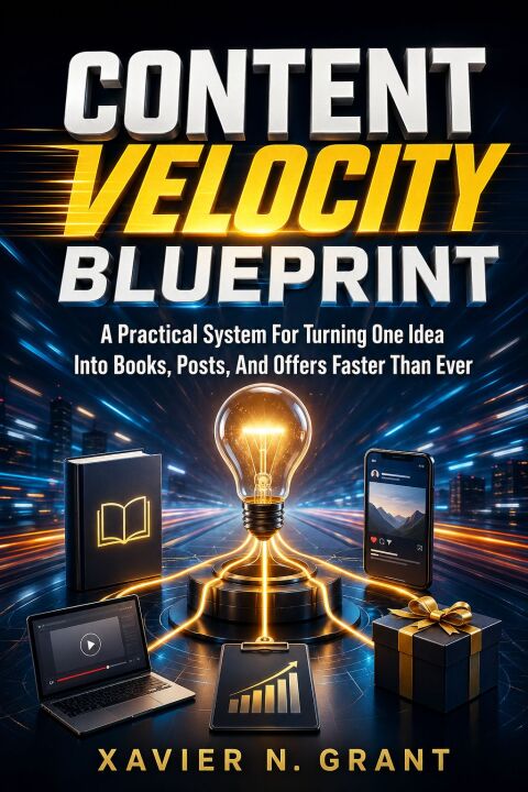 Cover image for book Content Velocity Blueprint