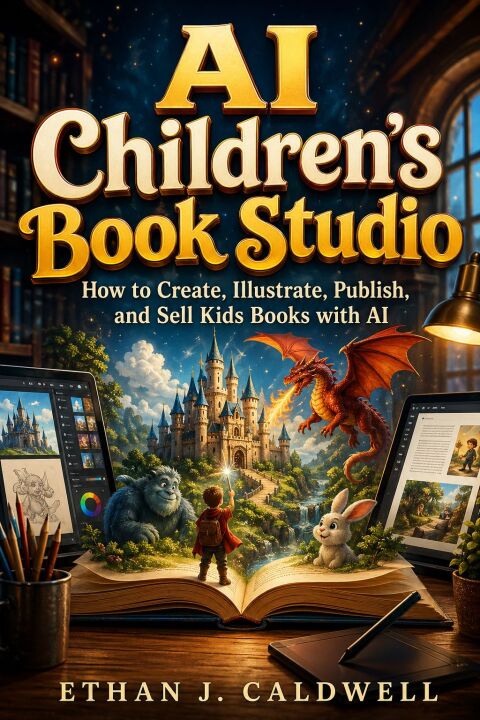 Cover image for book AI Children's Book Studio