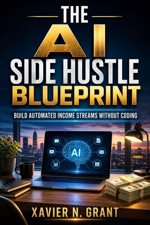 Cover image for book The AI Side Hustle Blueprint