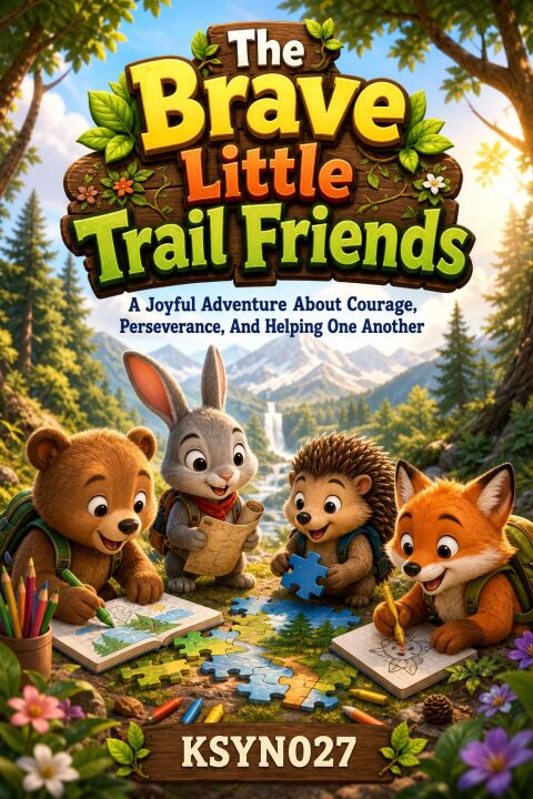 Cover image for book The Brave Little Trail Friends
