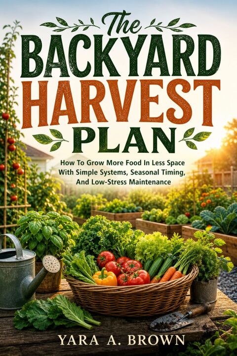 Cover image for book The Backyard Harvest Plan