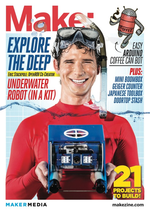 Cover image for book Make: Technology on Your Time Volume 34