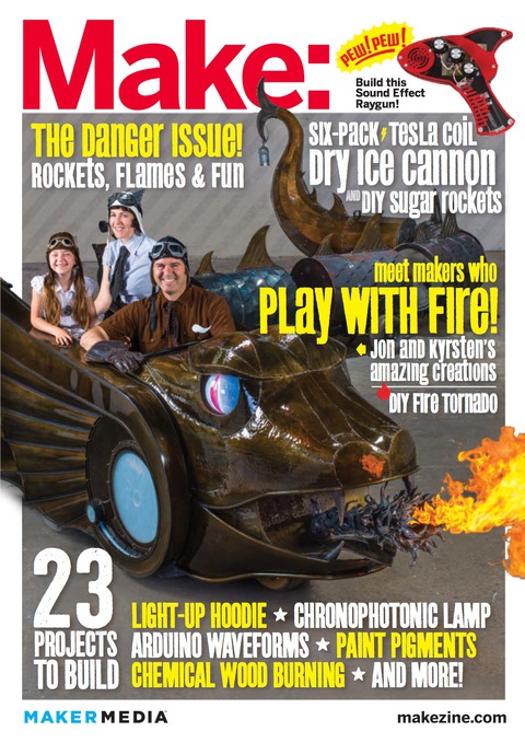 Cover image for book Make: Technology on Your Time Volume 35