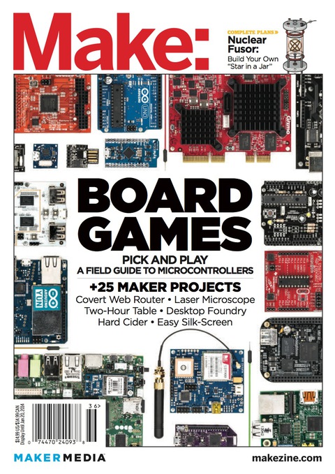 Cover image for book Make: Technology on Your Time Volume 36