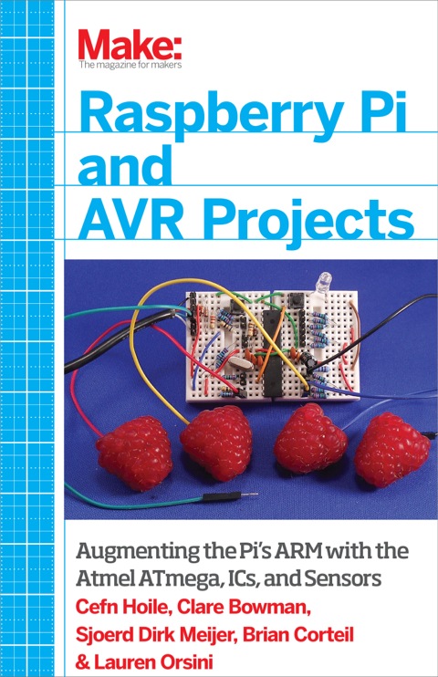 Cover image for book Raspberry Pi and AVR Projects