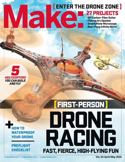 Cover image for book Make: Volume 44