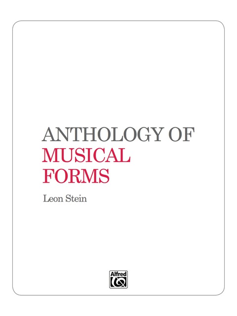 Cover image for book Anthology of Musical Forms