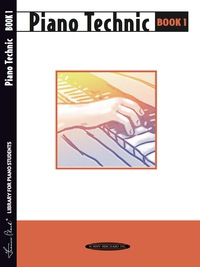 Cover image: Piano Technic, Book 1 1st edition 9780874871319