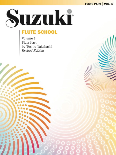 Cover image for book Suzuki Flute School - Volume 4 (Revised): Flute Part