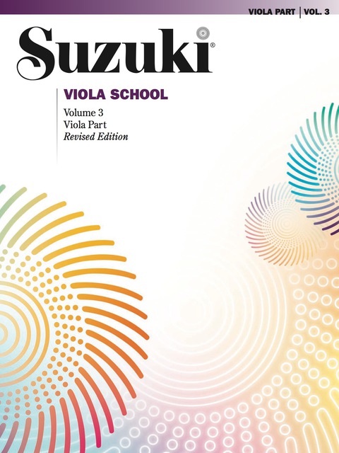 Cover image for book Suzuki Viola School - Volume 3 (Revised): Viola Part