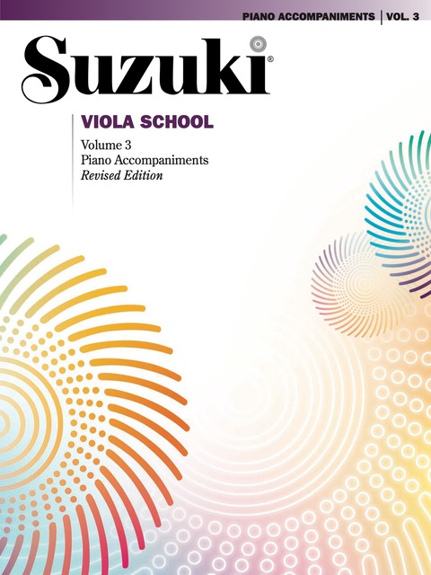 Cover image for book Suzuki Viola School - Volume 3 (Revised): Piano Accompainment
