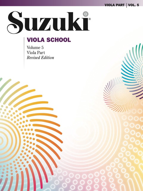 Cover image for book Suzuki Viola School - Volume 5 (Revised): Viola Part