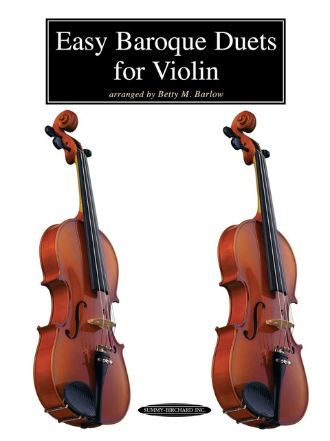 Cover image for book Easy Baroque Duets for Violin