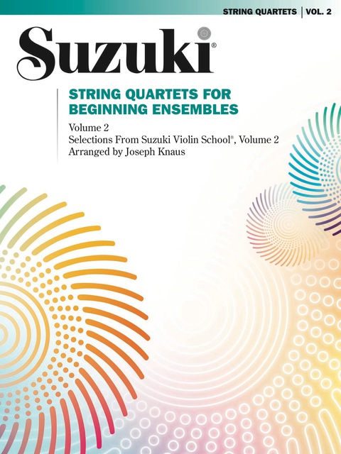 Cover image for book String Quartets for Beginning Ensembles, Volume 2