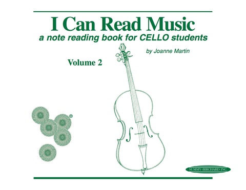 Cover image for book I Can Read Music, Volume 2: A note reading book for CELLO students