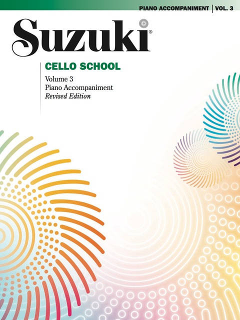 Cover image for book Suzuki Cello School - Volume 3 (Revised): Piano Accompaniment