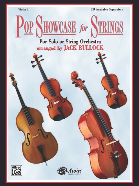 Cover image for book Pop Showcase for Strings (Violin 1): For Solo or String Orchestra