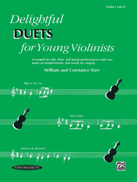 Cover image for book Delightful Duets: Violin Part