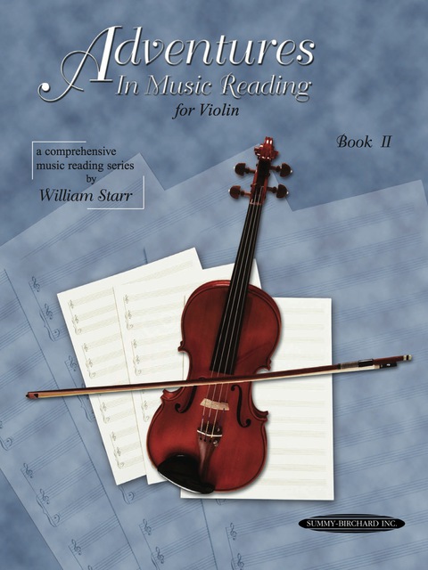 Cover image for book Adventures in Music Reading for Violin