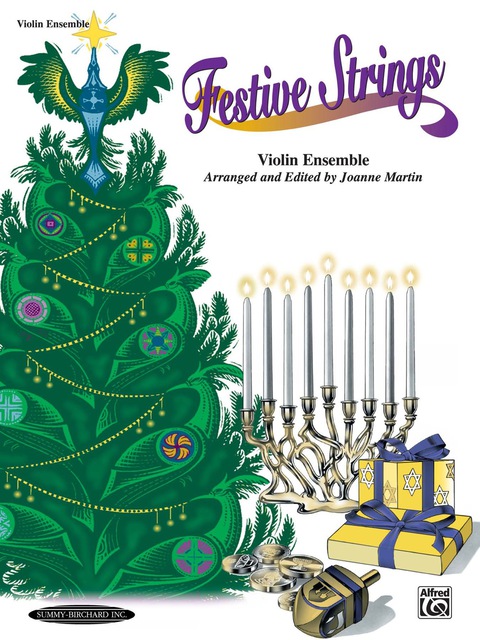 Cover image for book Festive Strings for Ensemble: Violin Part
