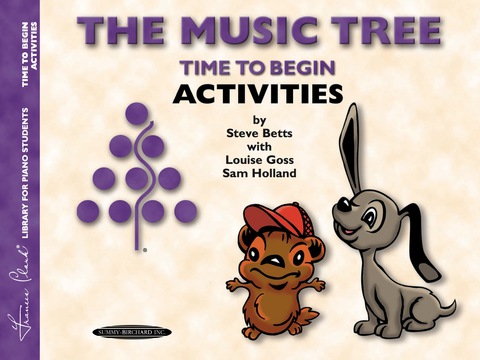 Cover image for book The Music Tree: Activities Book, Time to Begin