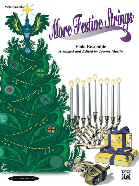 Cover image for book More Festive Strings for Ensemble: For Violas