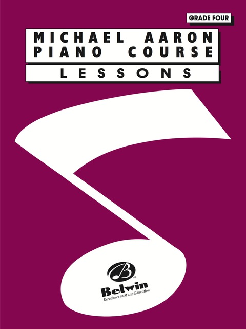 Cover image for book Michael Aaron Piano Course: Lessons: Grade 4