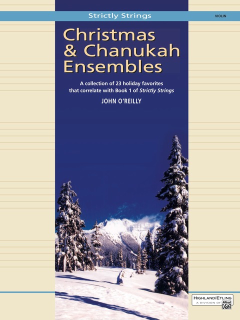Cover image for book Christmas and Chanukah Ensembles: For Violin