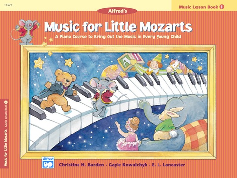 Cover image for book Music for Little Mozarts, Lesson Book 1: A Piano Course to Bring Out the Music in Every Young Child