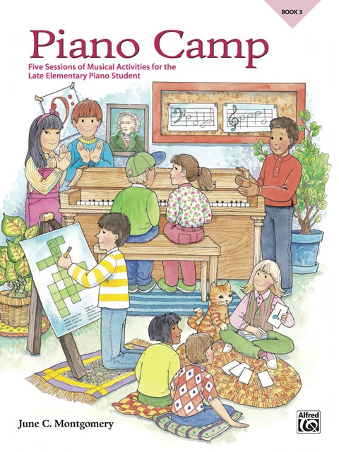 Cover image for book Piano Camp, Book 3: For Late Elementary Piano