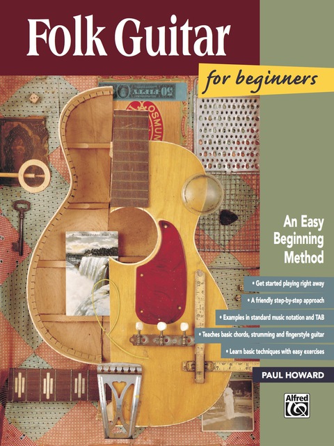 Cover image for book Folk Guitar for Beginners: Learn How to Play Folk Guitar with this Easy Beginning Method