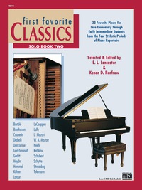 Cover image: First Favorite Classics: Solo, Book 2: For Late Elementary to Early Intermediate Piano 1st edition 9780739014158