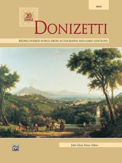 Cover image for book Donizetti: High Voice
