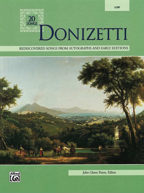 Cover image for book Donizetti: Vocal Collection for Low Voice