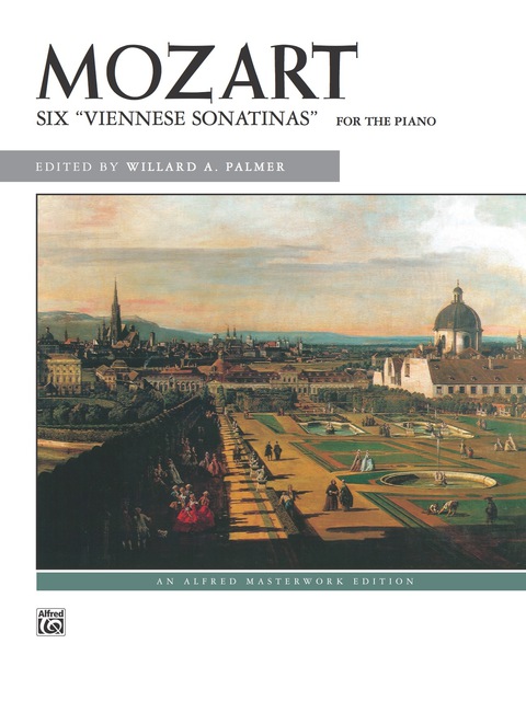 Cover image for book 6 Viennese Sonatinas: For the Piano