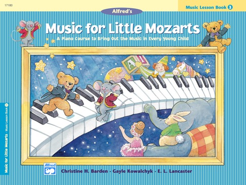 Cover image for book Music for Little Mozarts, Lesson Book 3: A Piano Course to Bring Out the Music in Every Young Child