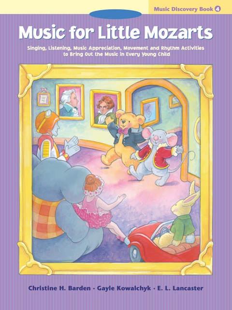 Cover image for book Music for Little Mozarts: Music Discovery Book 4