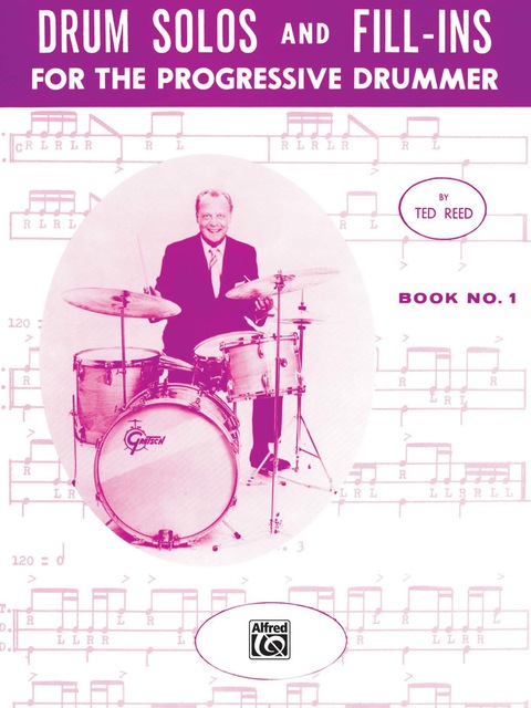 Cover image for book Drum Solos and Fill-Ins for the Progressive Drummer, Book 1: Learn How to Play Drum Fills and Solos on the Drumset