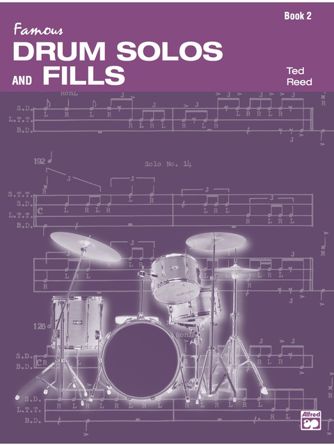 Cover image for book Drum Solos and Fill-Ins for the Progressive Drummer, Book 2