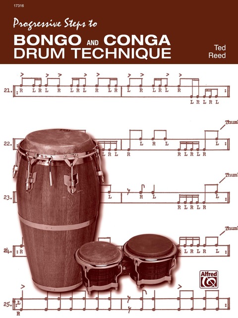 Cover image for book Progressive Steps to Bongo and Conga Drum Technique