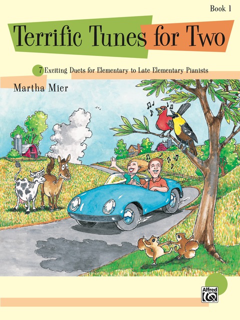 Cover image for book Terrific Tunes for Two, Book 1: Elementary to Late Elementary Piano Duets