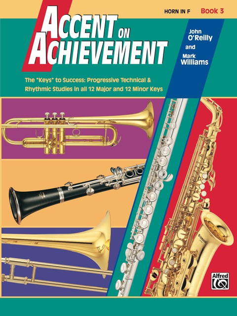 Cover image for book Accent on Achievement: Horn in F, Book 3