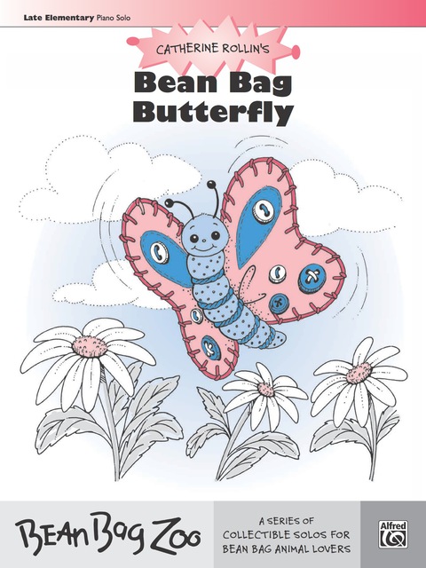 Cover image for book Bean Bag Butterfly: For Late Elementary Piano Solo