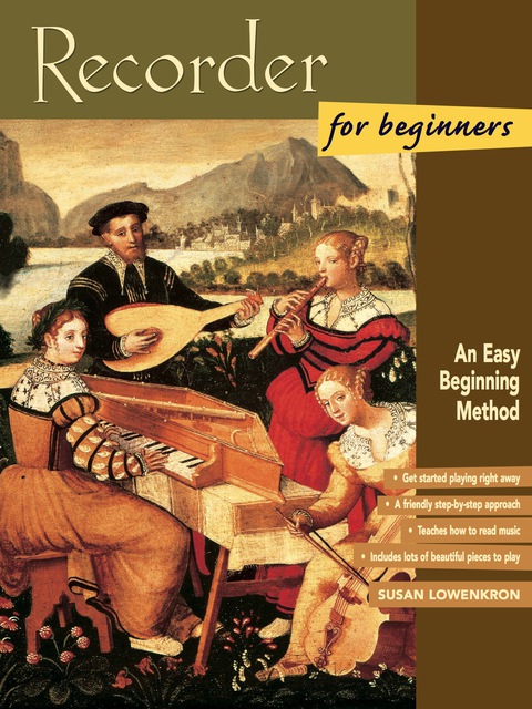 Cover image for book Recorder for Beginners: An Easy Beginning Method