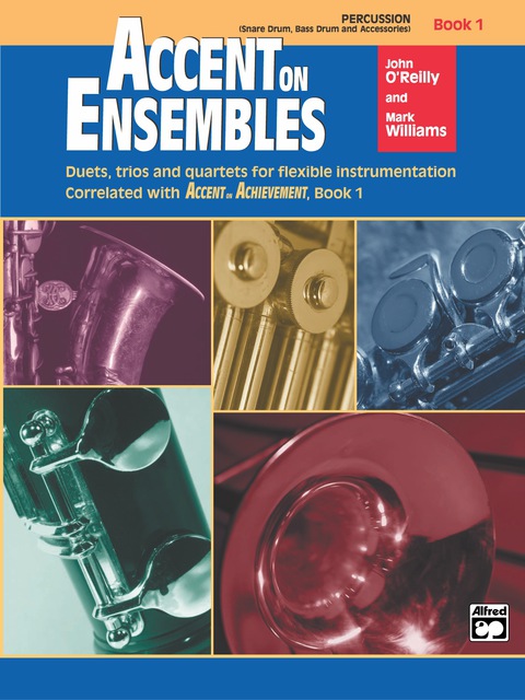 Cover image for book Accent on Ensembles: Percussion, Book 1