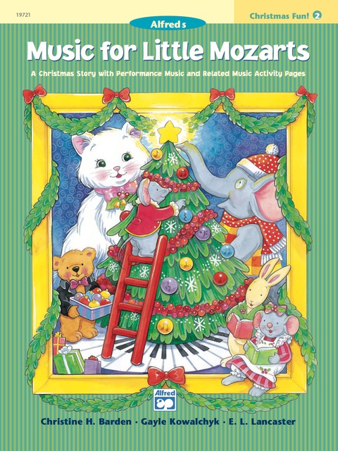 Cover image for book Music for Little Mozarts: Christmas Fun Book 2